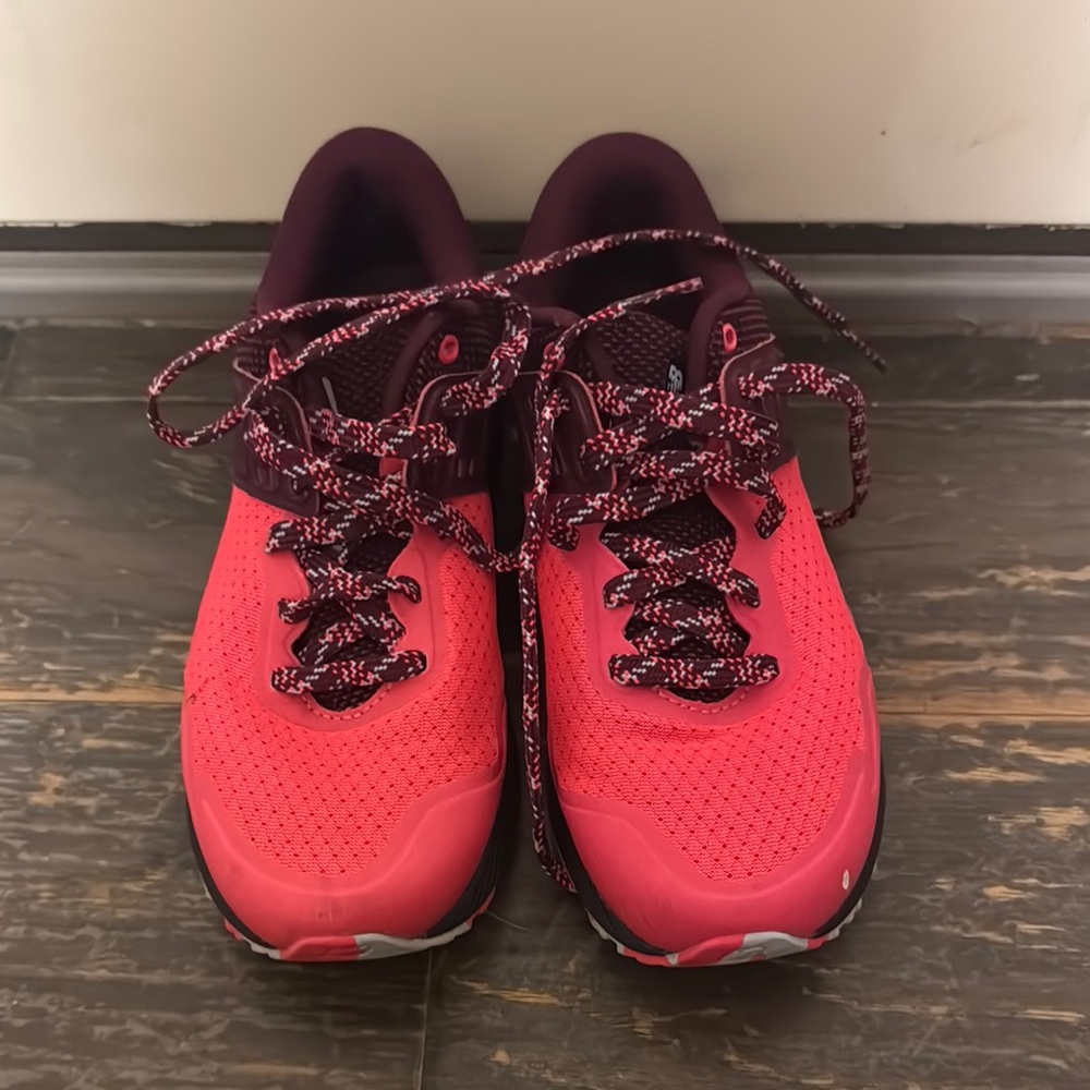 New Balance Pink and Black Athletic Shoes for Running